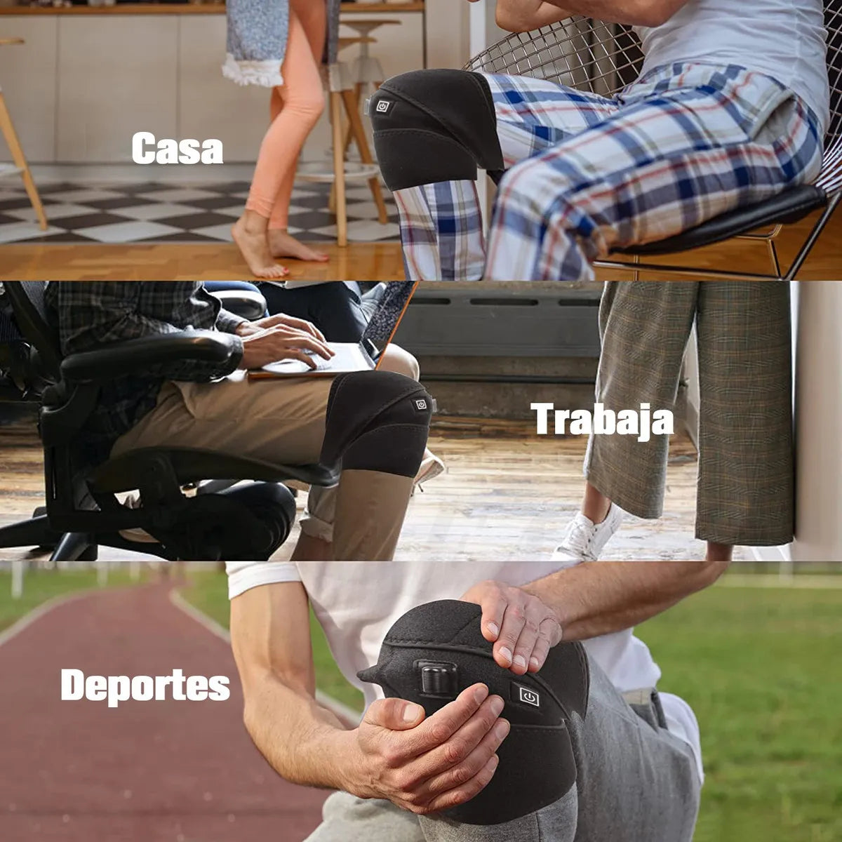 Rodillera Térmica De Calor Terapéutico